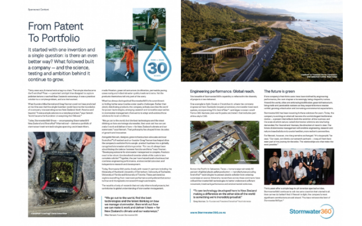 From Patent to Portfolio: Celebrating 30 Years of Stormwater Innovation