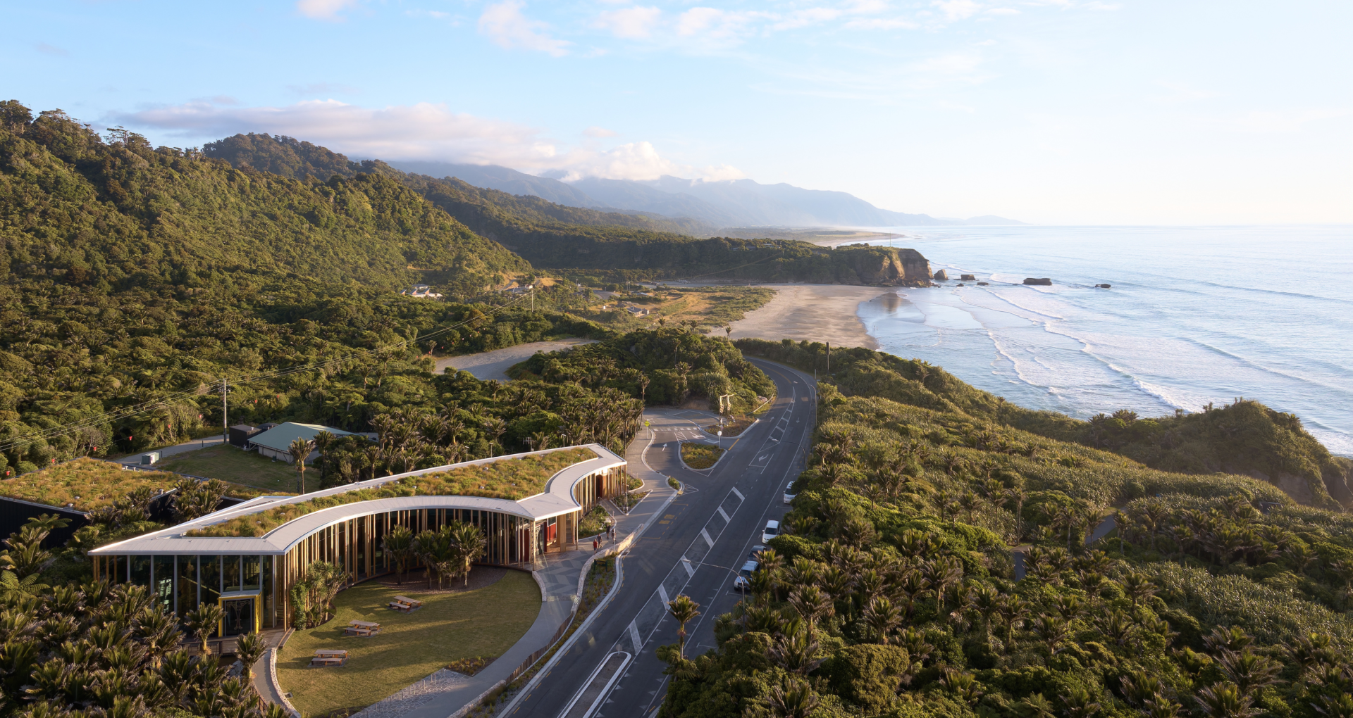 LiveRoof® at Punakaiki Visitor Experience and Exhibition Centre