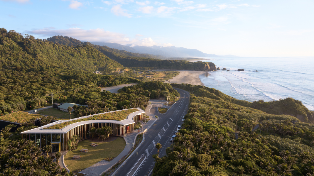 LiveRoof® at Punakaiki Visitor Experience and Exhibition Centre