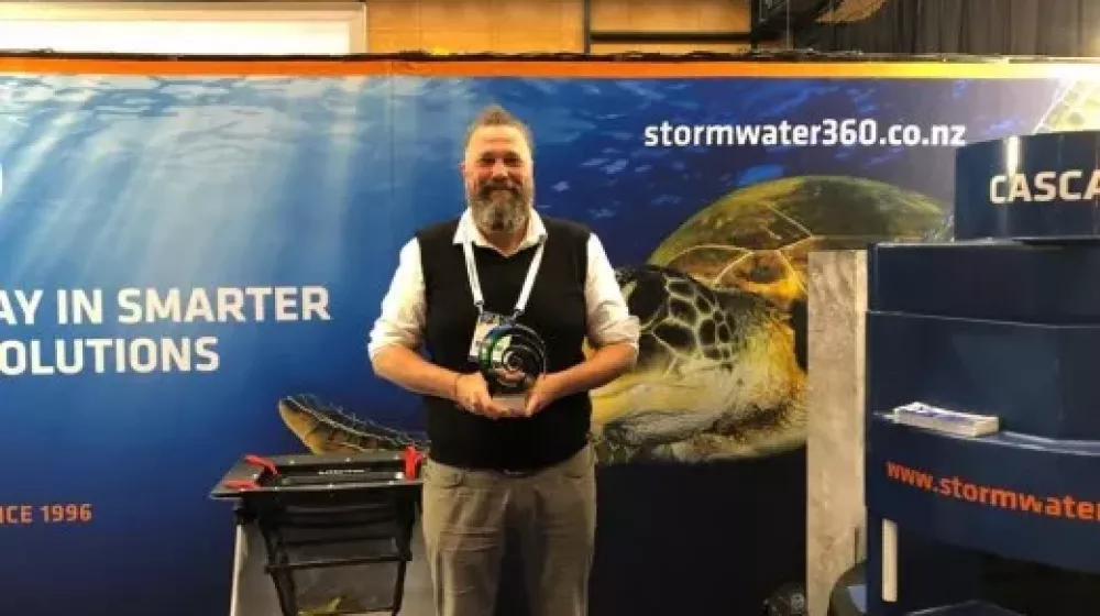 Mike Hannah - Winner of Stormwater Professional of the Year