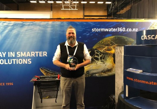 Co-founder , Mike Hannah wins WaterNZ Stormwater Professional of the Year
