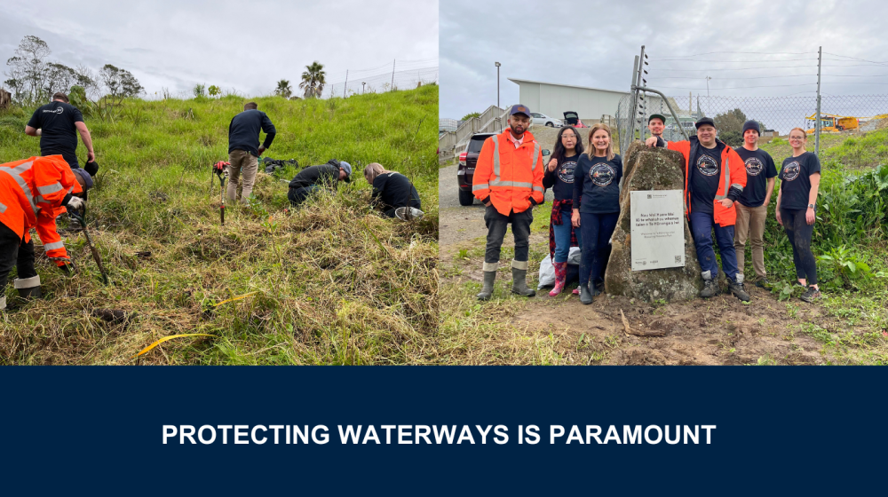 Protecting waterways is paramount