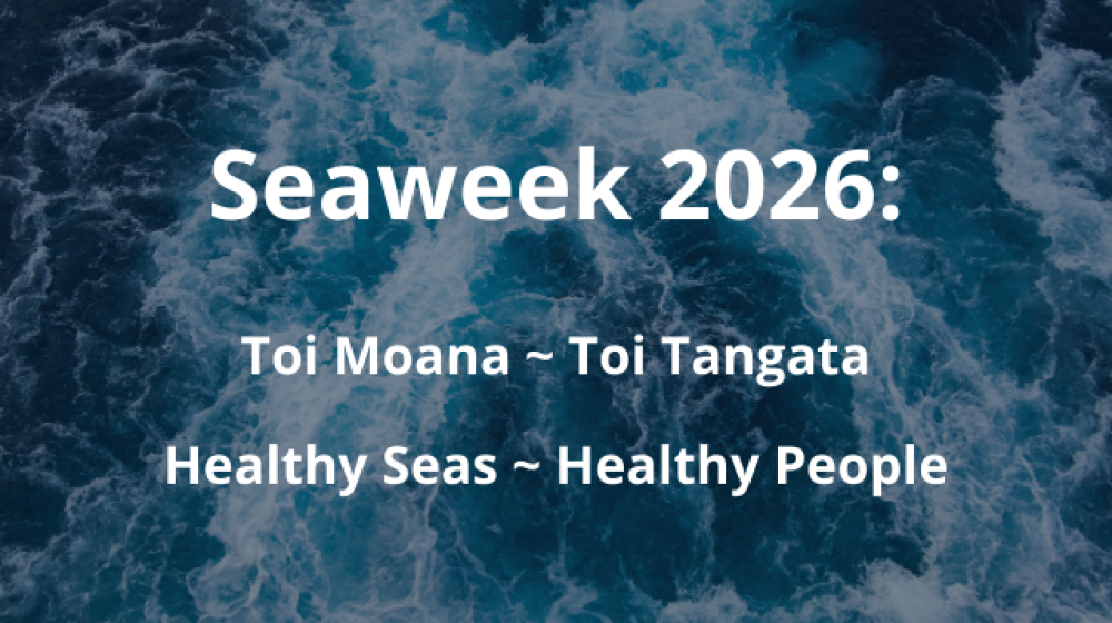 Seaweek 2026: Toi Moana Toi Tangata Healthy Seas, Healthy People
