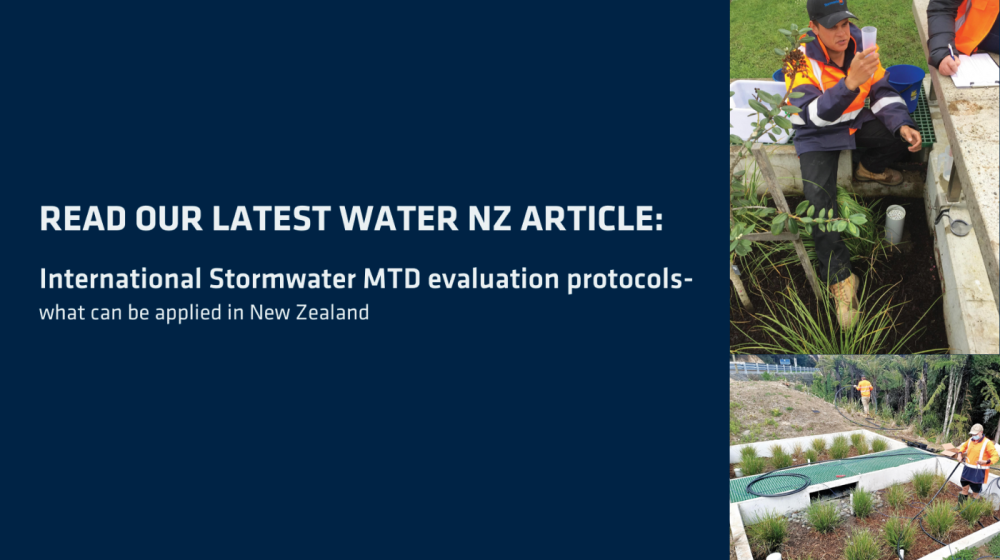 International Stormwater MTD evaluation protocols