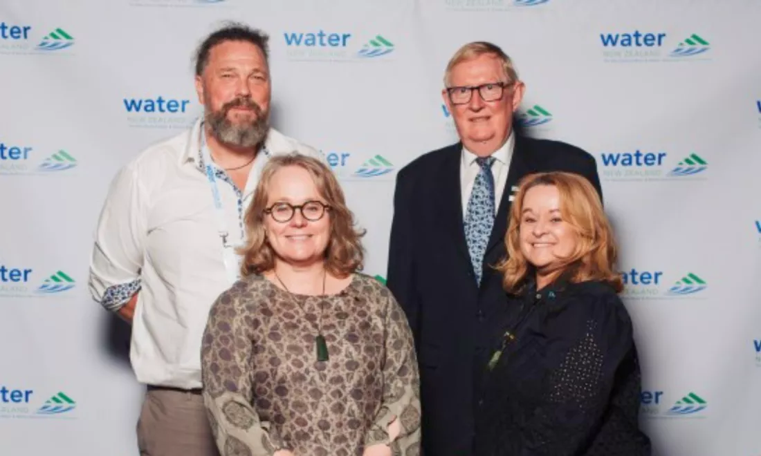 Congratulations to Mike Hannah, New Honorary Lifetime Member of Water New Zealand