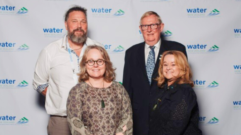 Congratulations to Mike Hannah, New Honorary Lifetime Member of Water New Zealand!
